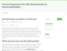 Tablet Screenshot of freies-pommern.de